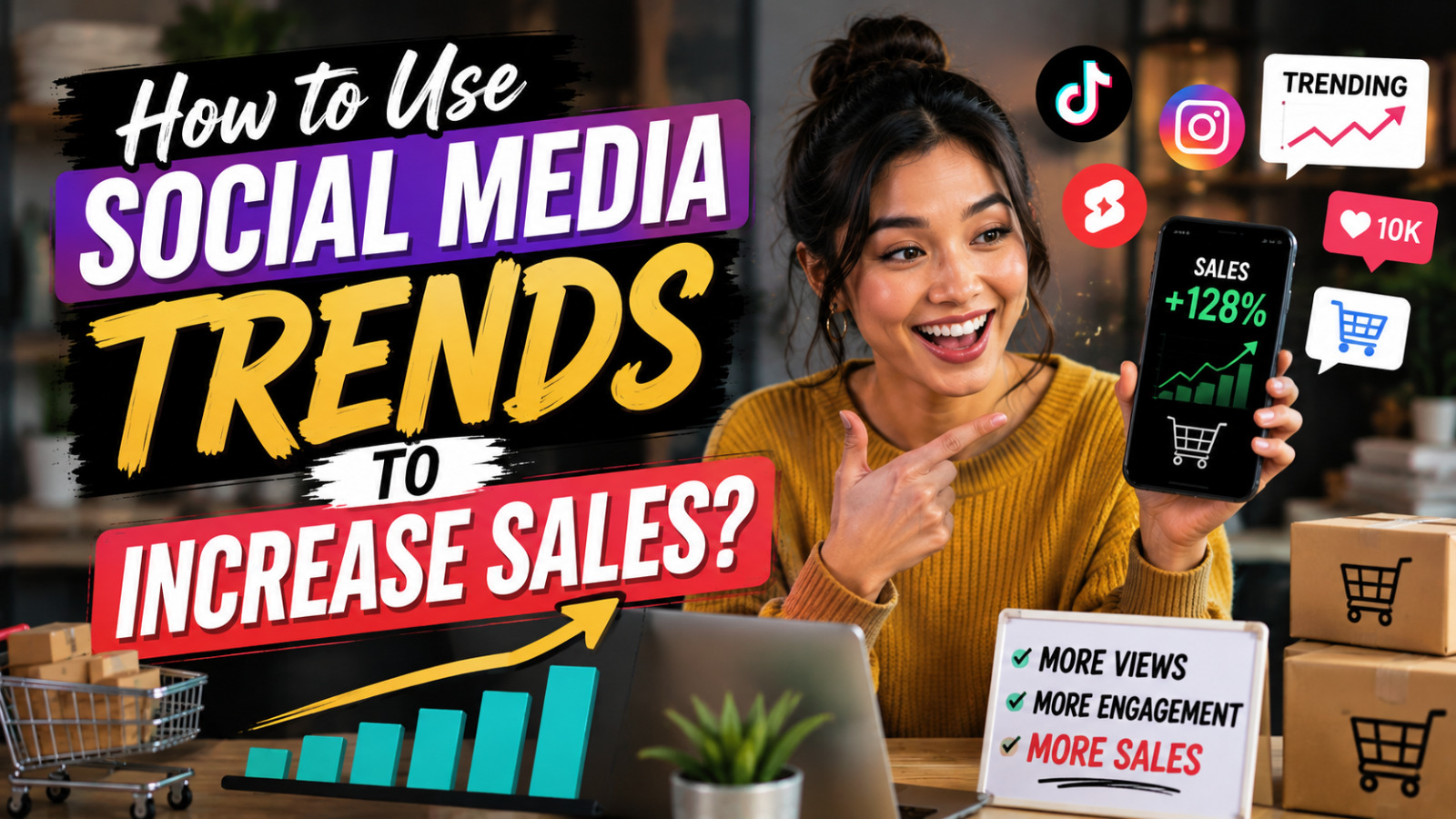 How to Use Social Media Trends to Increase Sales?