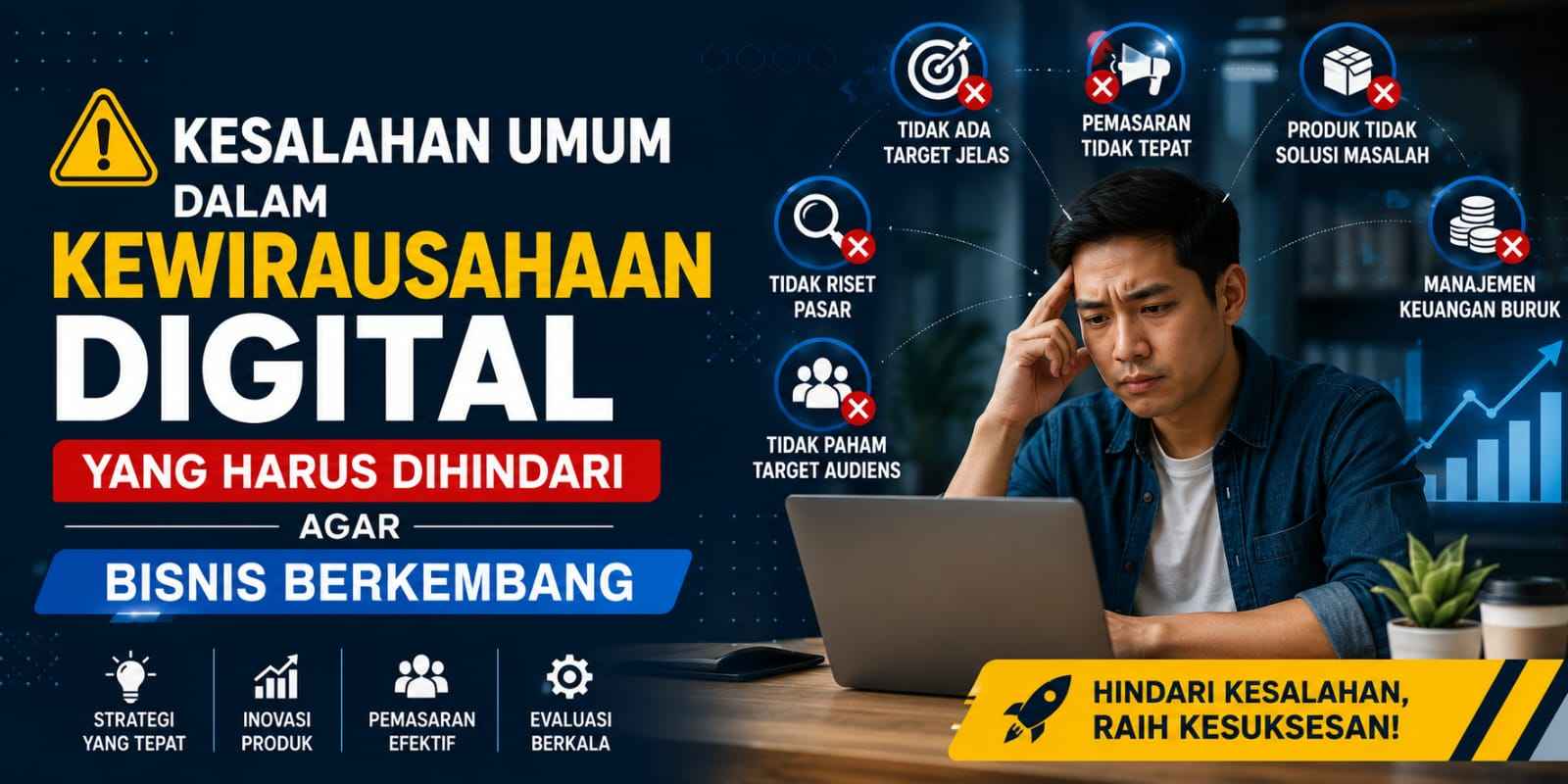  Kesalahan Umum dalam Kewirausahaan Digital yang Harus Dihindari agar Bisnis Berkembang