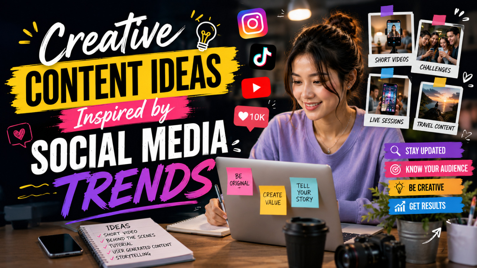 Creative Content Ideas Inspired by Social Media Trends