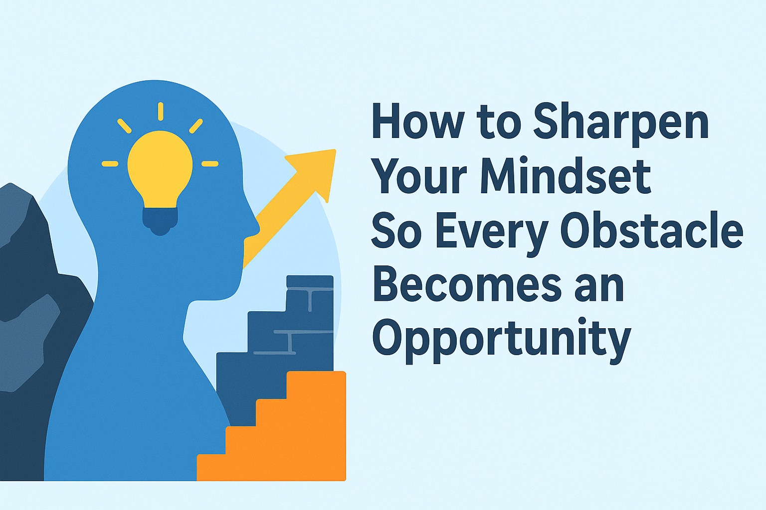 How to Sharpen Your Mindset So Every Obstacle Becomes an Opportunity