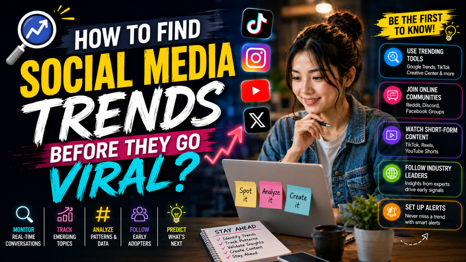 How to Find Social Media Trends Before They Go Viral?