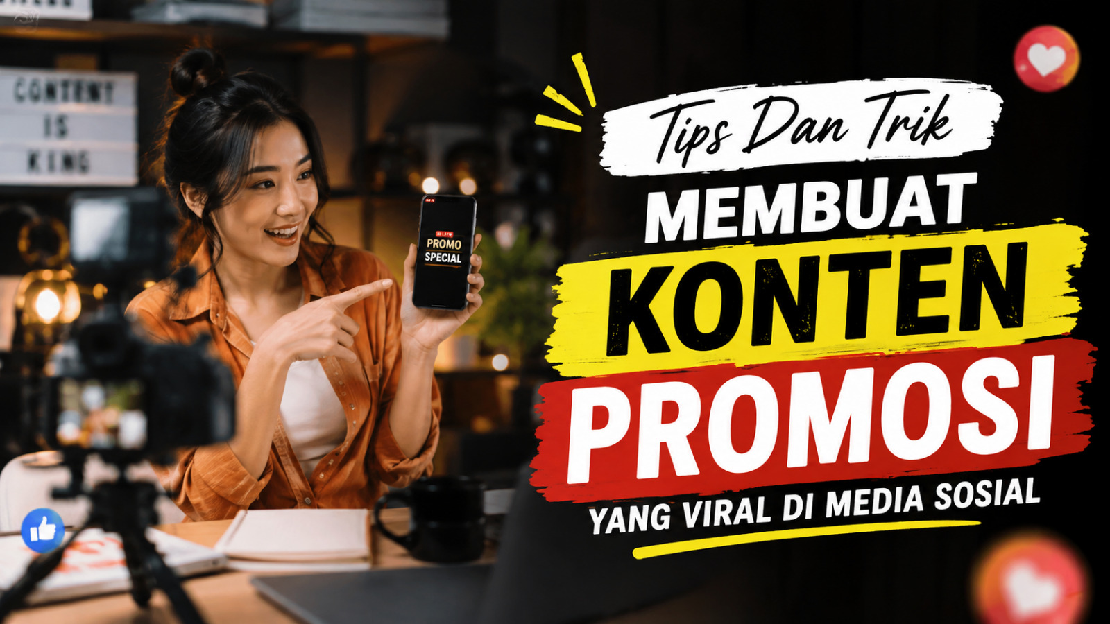 Tips Dan Trik Membuat Konten Promosi Yang Viral Di Media Sosial
