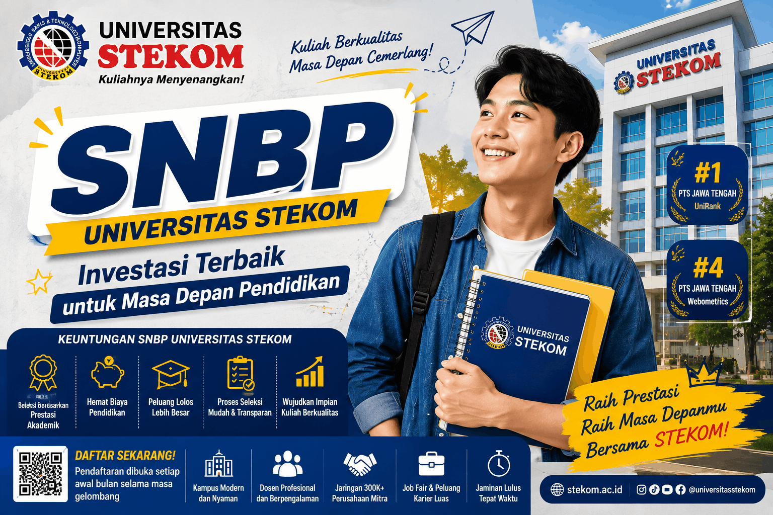 SNBP Universitas STEKOM Investasi Terbaik untuk Masa Depan Pendidikan