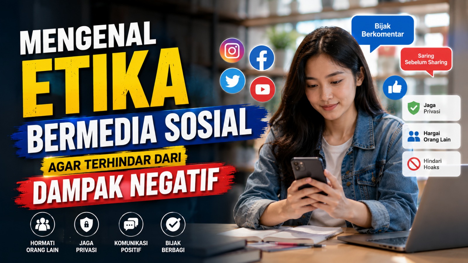 Mengenal Etika Bermedia Sosial agar Terhindar dari Dampak Negatif