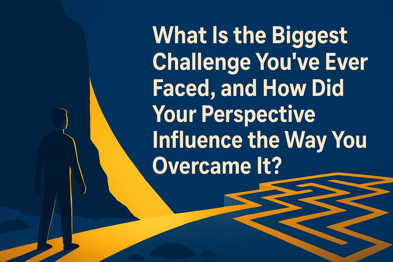 What Is the Biggest Challenge You’ve Ever Faced, and How Did Your Perspective Influence the Way You Overcame It?