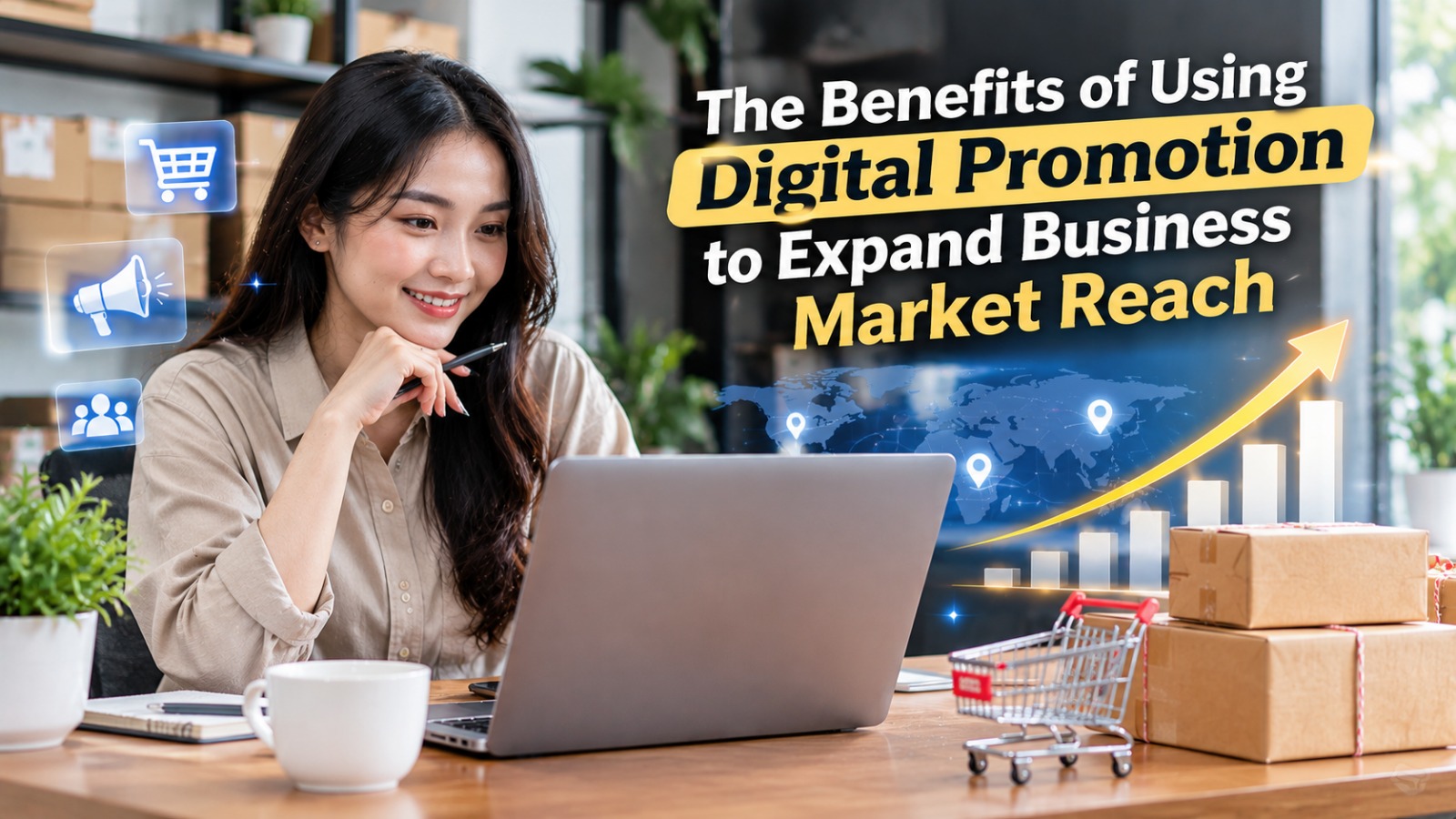 The Benefits of Using Digital Promotion to Expand Business Market Reach