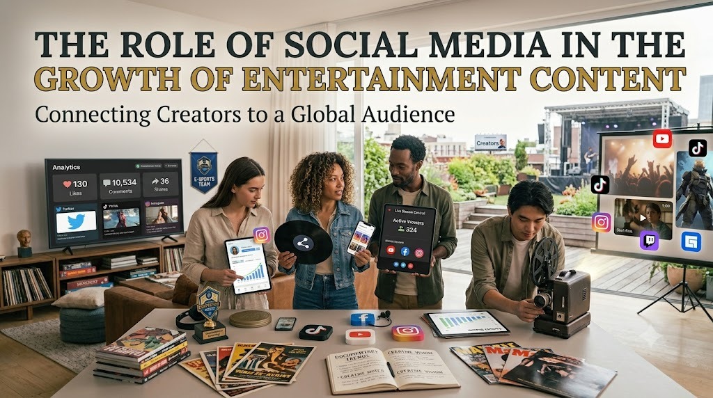 The Role Of Social Media In The Growth Of Entertainment Content