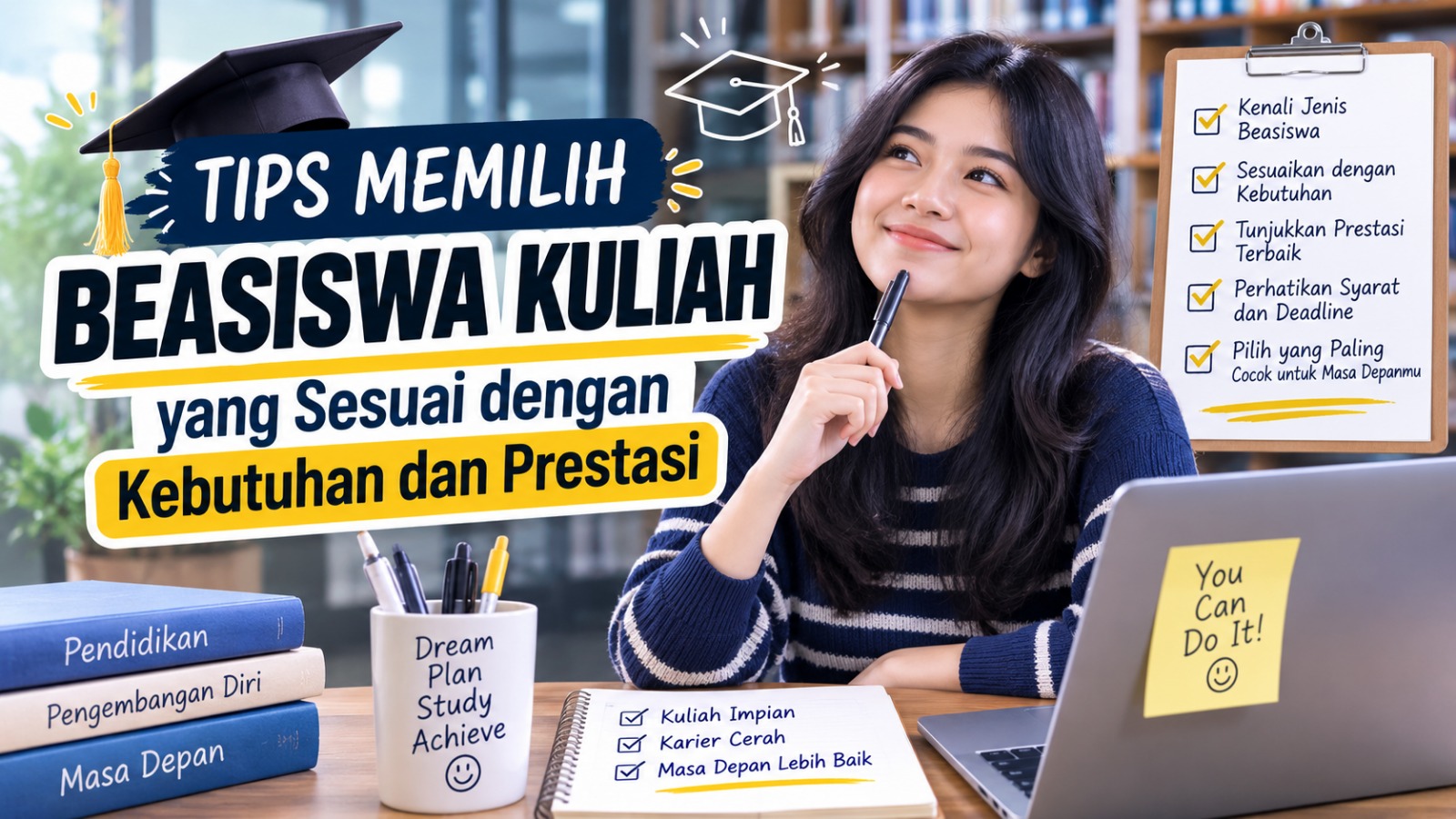 Tips Memilih Beasiswa Kuliah yang Sesuai dengan Kebutuhan dan Prestasi