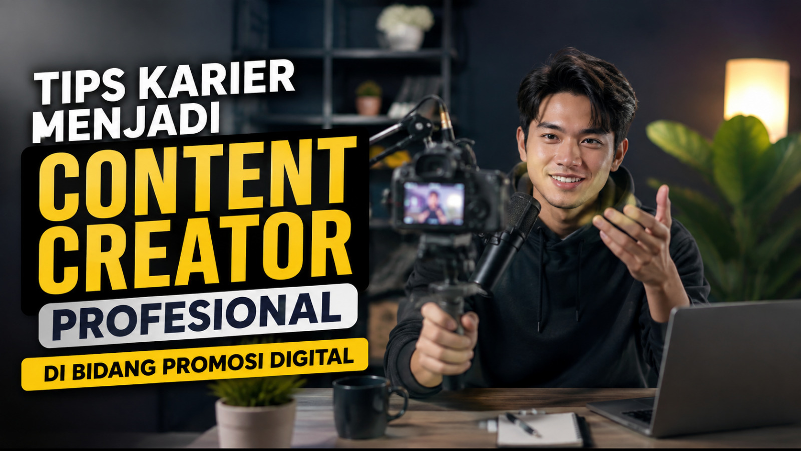 Tips Karier Menjadi Content Creator Profesional Di Bidang Promosi Digital