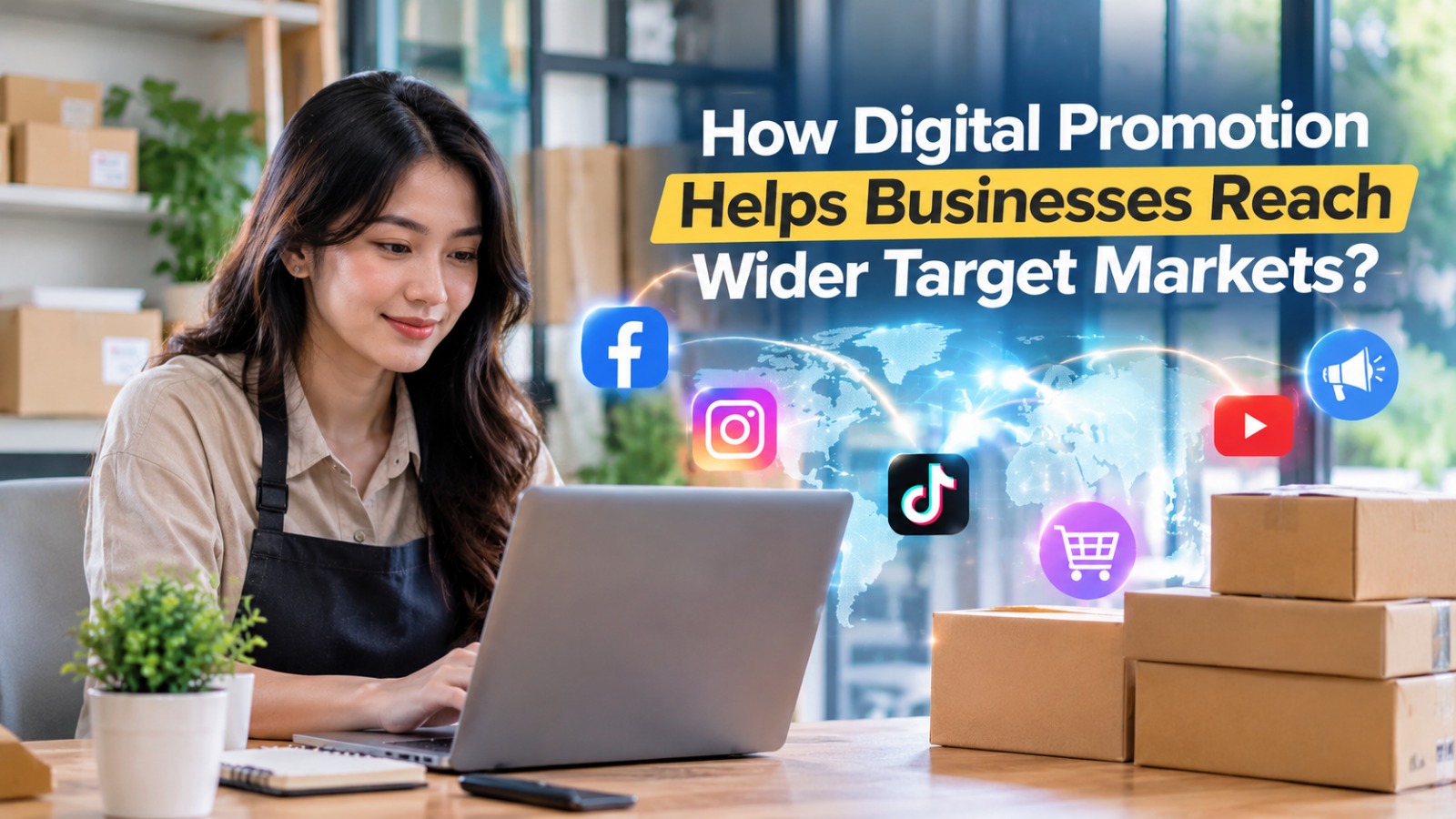 How Digital Promotion Helps Businesses Reach Wider Target Markets?