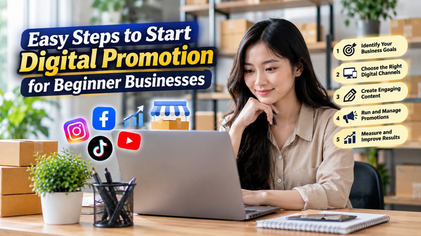 Easy Steps to Start Digital Promotion for Beginner Businesses