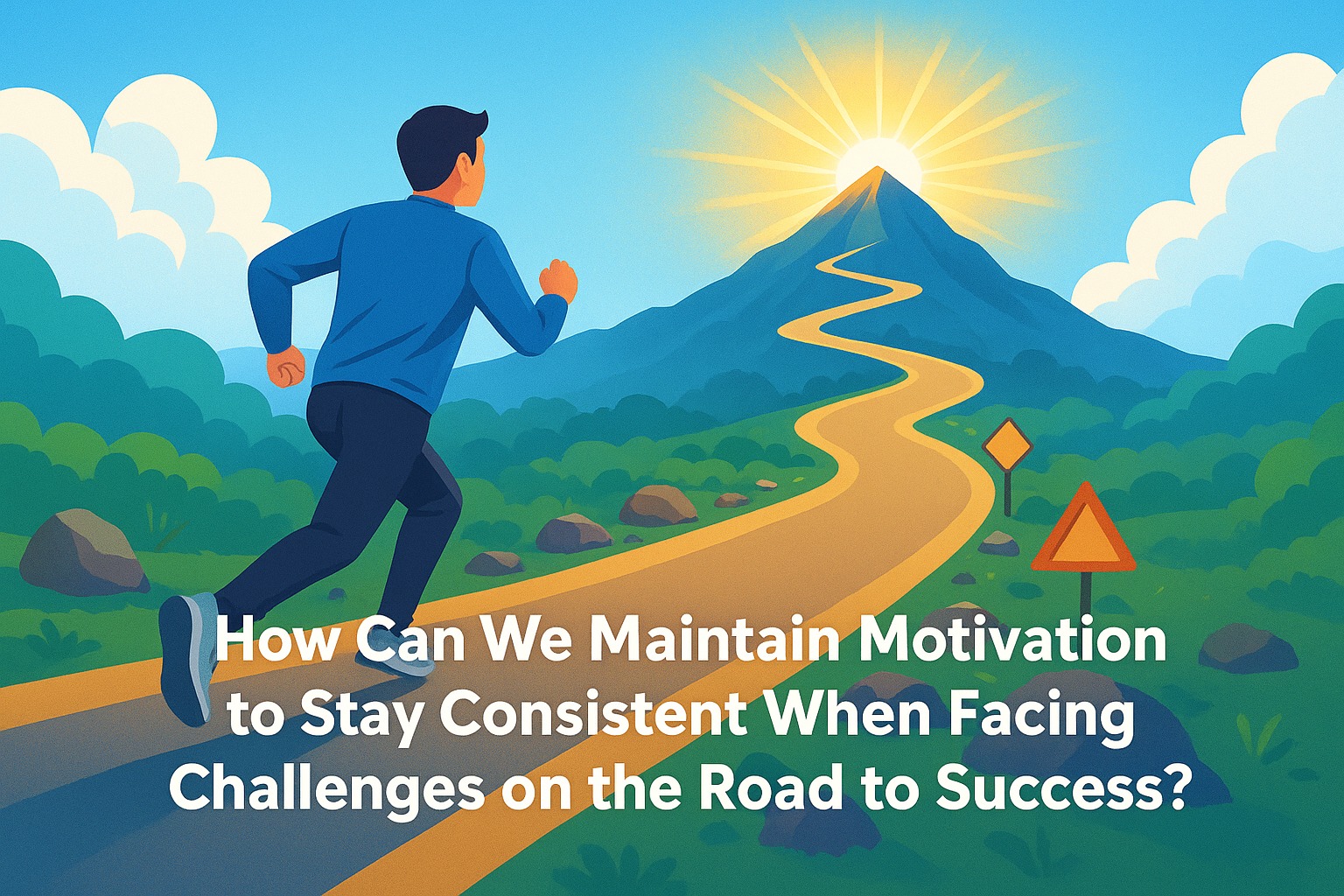 How Can We Maintain Motivation to Stay Consistent When Facing Challenges on the Road to Success?