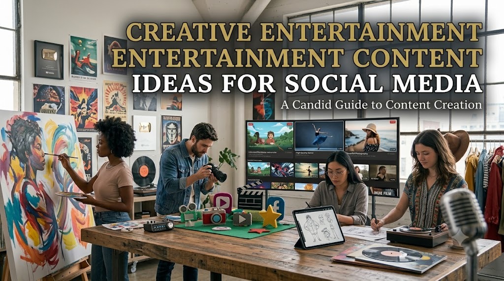 Creative Entertainment Content Ideas For Social Media