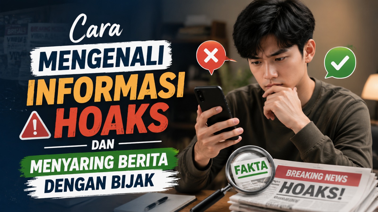 Cara Mengenali Informasi Hoaks dan Menyaring Berita dengan Bijak