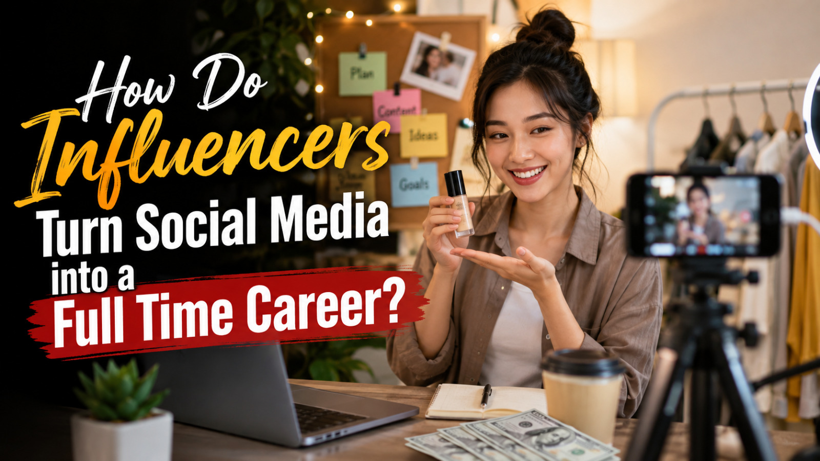 How Do Influencers Turn Social Media into a Full Time Career?