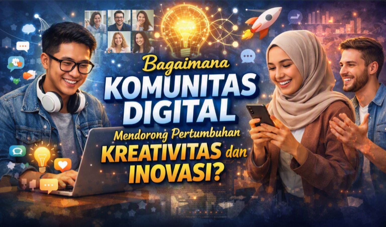 Bagaimana Komunitas Digital Mendorong Pertumbuhan Kreativitas dan Inovasi?