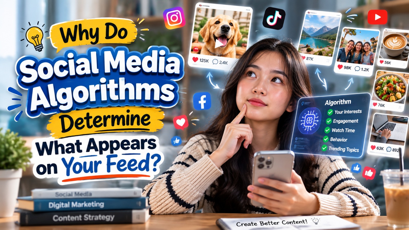 Why Do Social Media Algorithms Determine What Appears on Your Feed?