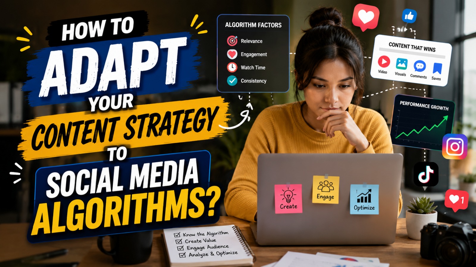 How to Adapt Your Content Strategy to Social Media Algorithms?