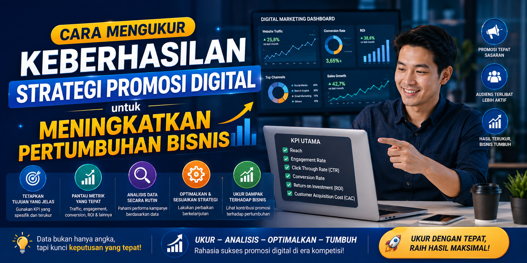 Cara Mengukur Keberhasilan Strategi Promosi Digital untuk Meningkatkan Pertumbuhan Bisnis