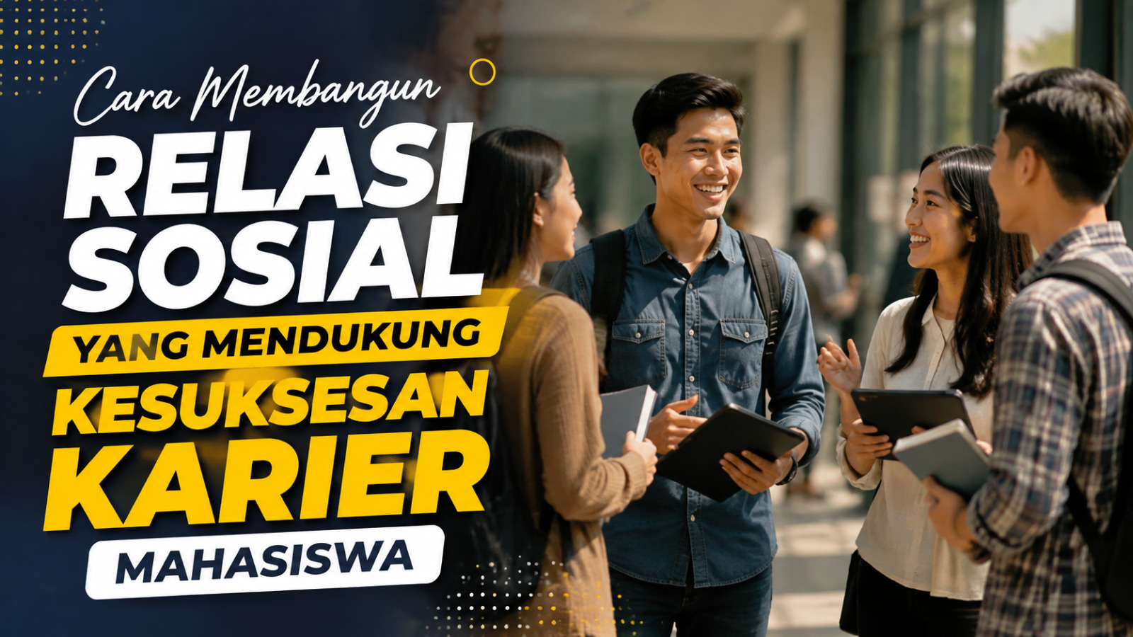 Cara Membangun Relasi Sosial Yang Mendukung Kesuksesan Karier Mahasiswa