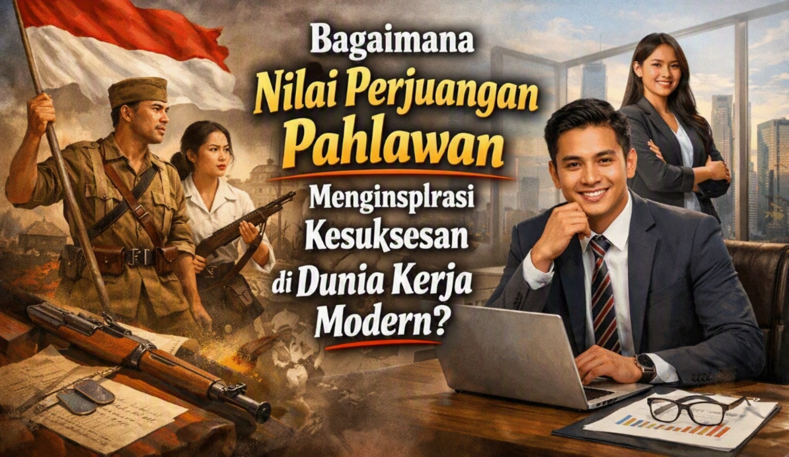 Bagaimana Nilai Perjuangan Pahlawan Menginspirasi Kesuksesan di Dunia Kerja Modern?