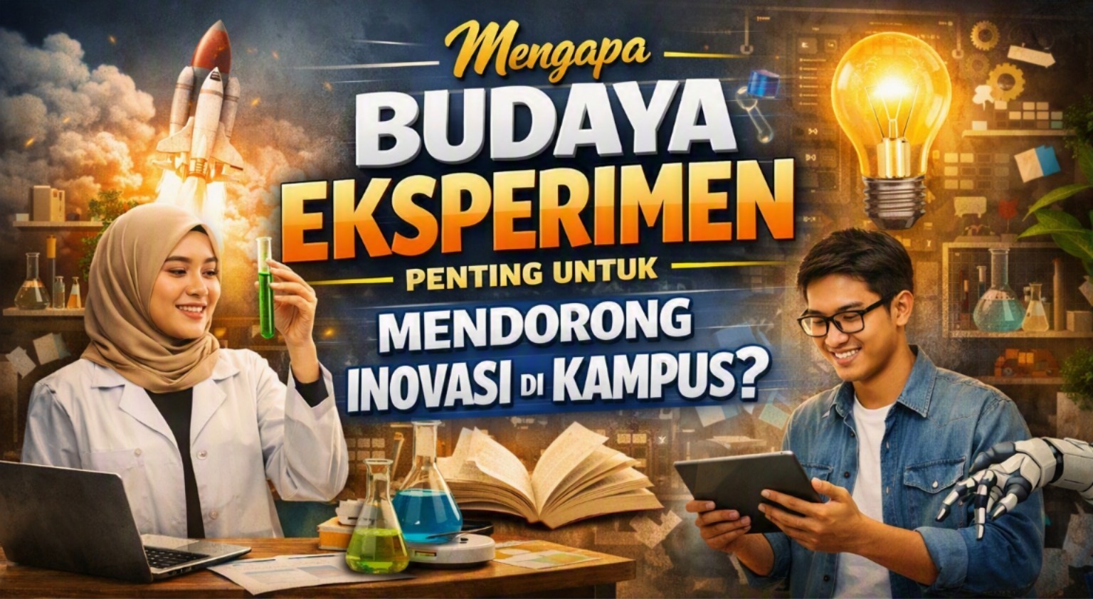 Mengapa Budaya Eksperimen Penting untuk Mendorong Inovasi di Kampus?