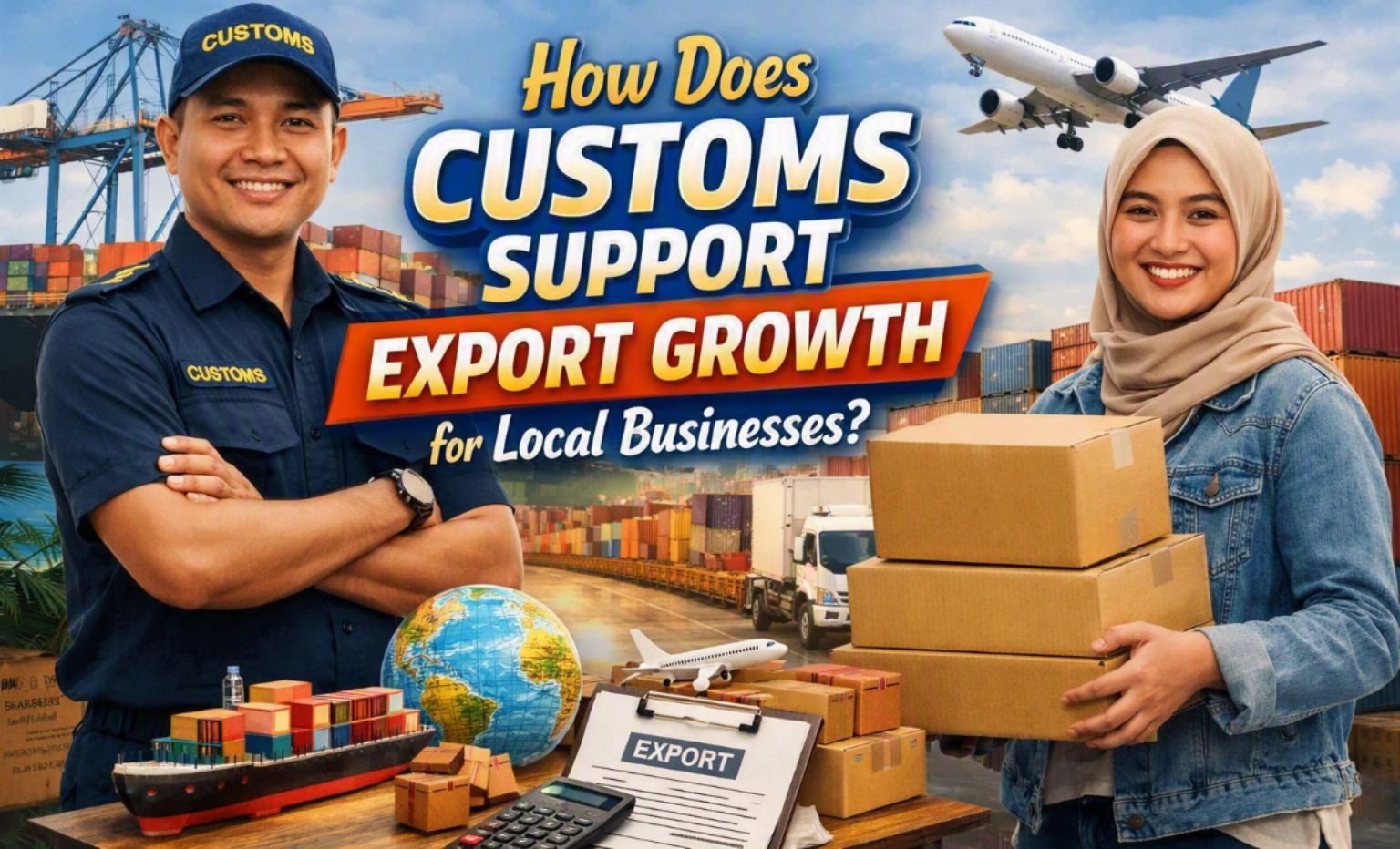 How Does Customs Support Export Growth for Local Businesses?