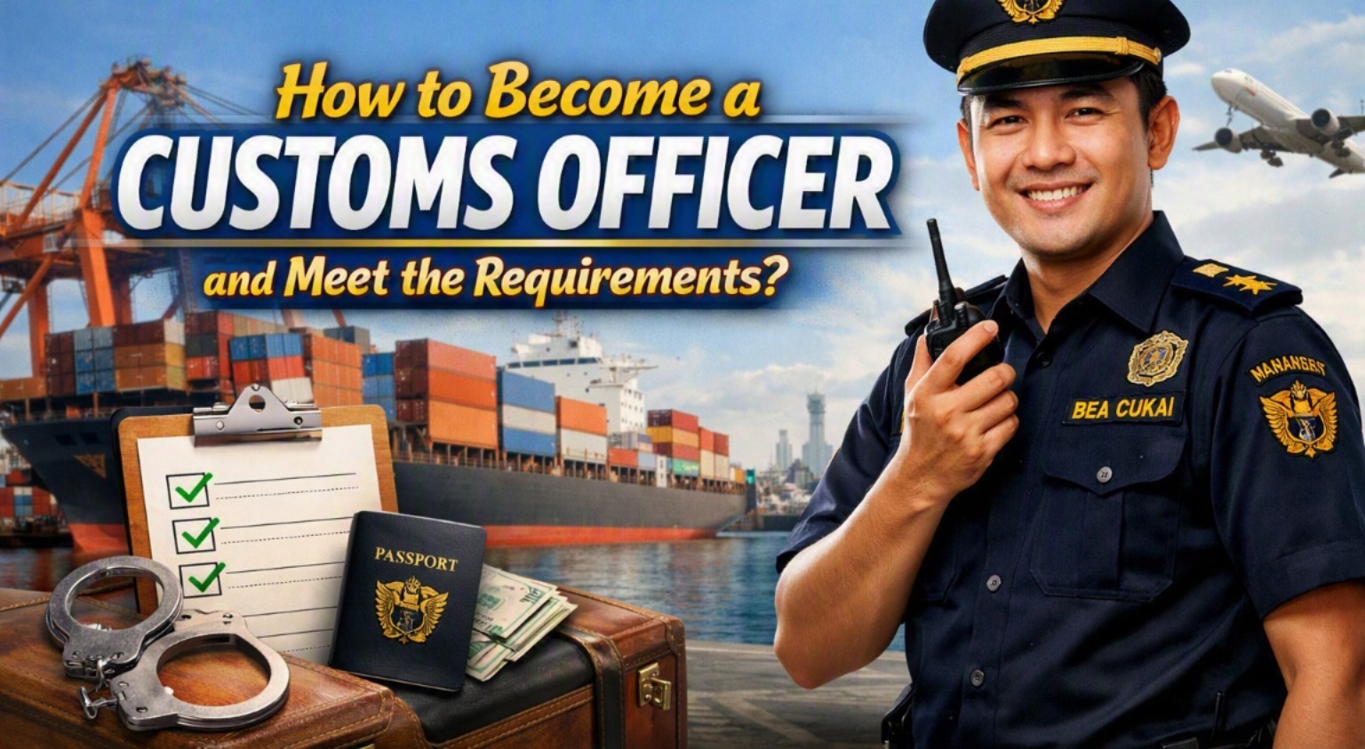 How to Become a Customs Officer and Meet the Requirements?