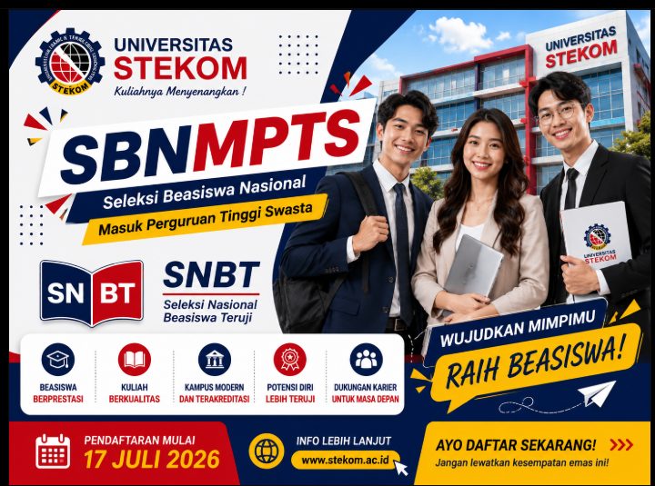 Sudah Siap SNBT? Intip Beasiswa Dan Diskon PMB Universitas STEKOM