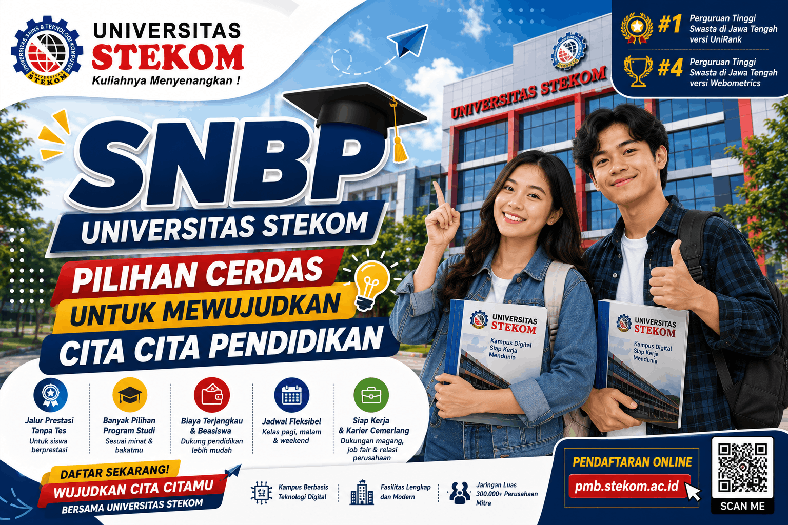 SNBP Universitas STEKOM Pilihan Cerdas untuk Mewujudkan Cita Cita Pendidikan