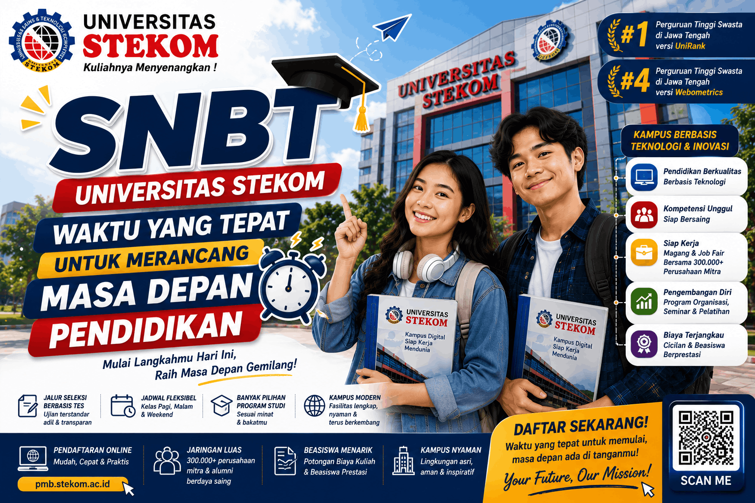 SNBT Universitas STEKOM Waktu yang Tepat untuk Merancang Masa Depan Pendidikan