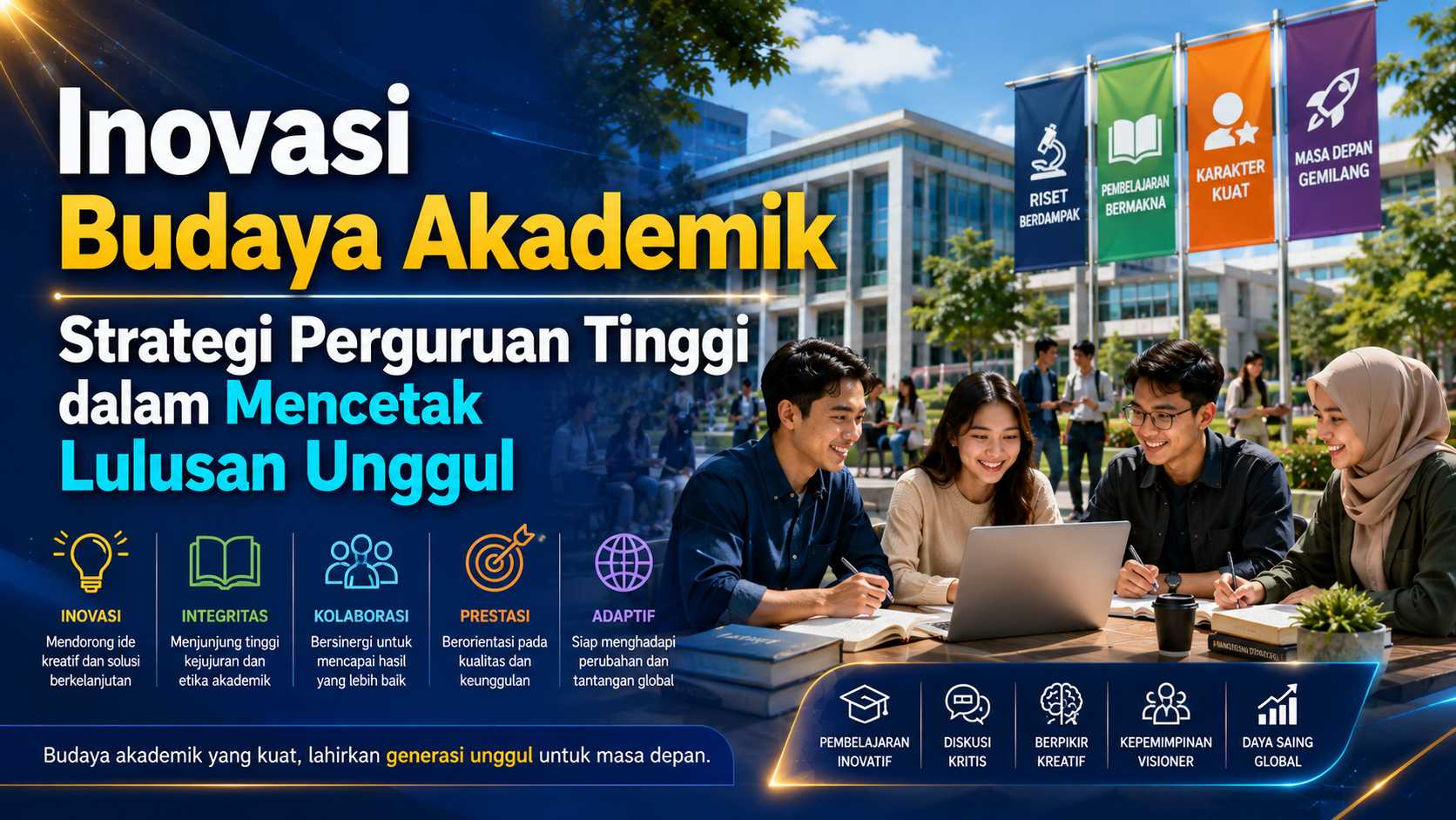 Inovasi Budaya Akademik Strategi Perguruan Tinggi dalam Mencetak Lulusan Unggul