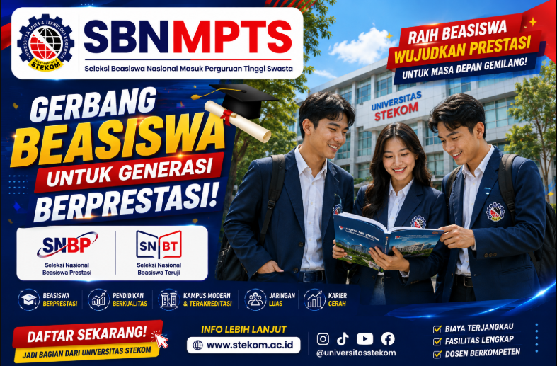 Mau Kuliah Lewat SNBP? Beasiswa Dan Promo PMB Universitas STEKOM Menantimu