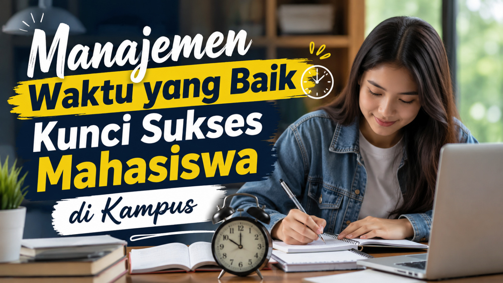 Manajemen Waktu yang Baik Kunci Sukses Mahasiswa di Kampus