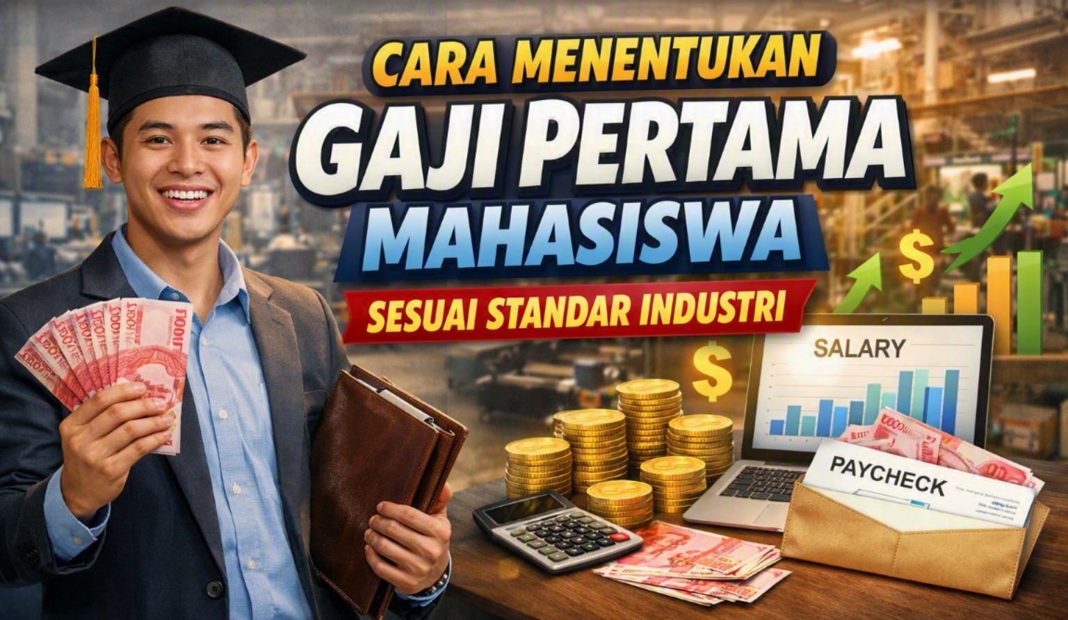 Cara Menentukan Gaji Pertama Mahasiswa Sesuai Standar Industri