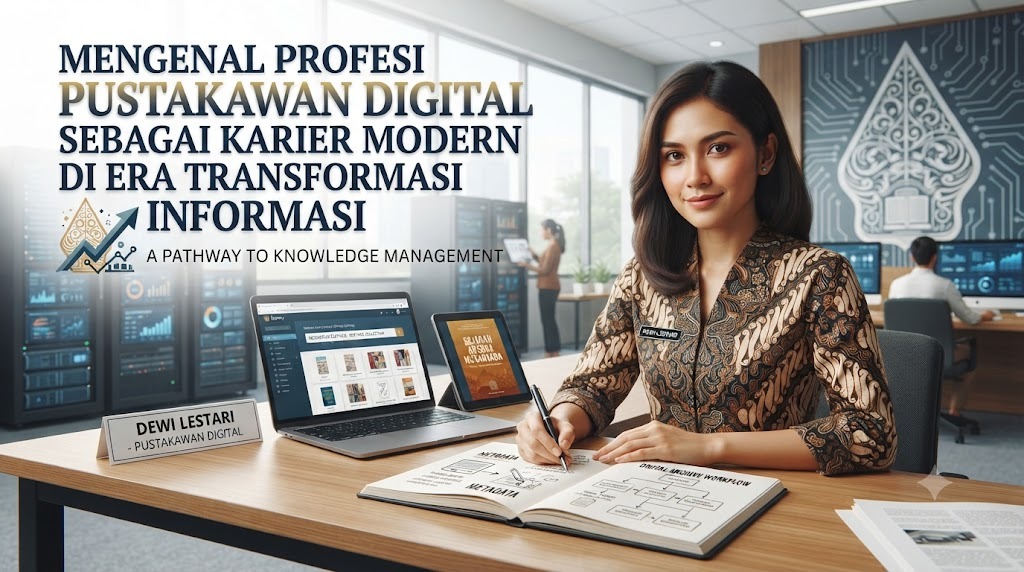 Mengenal Profesi Pustakawan Digital Sebagai Karier Modern Di Era Transformasi Informasi