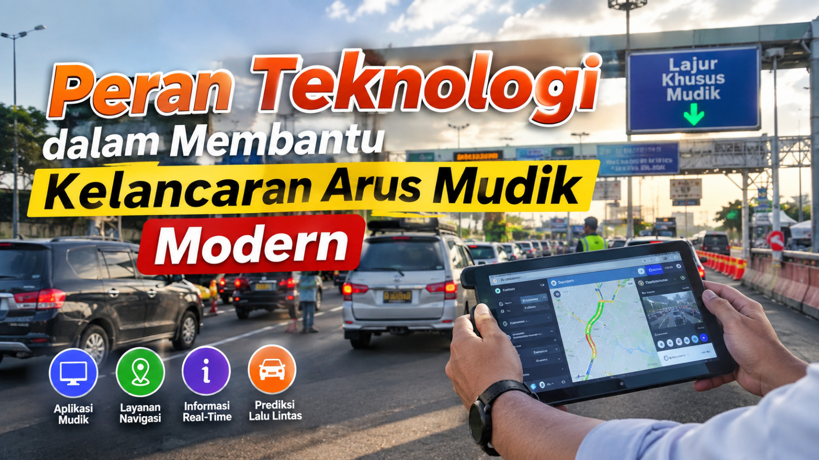 Peran Teknologi Dalam Membantu Kelancaran Arus Mudik Modern