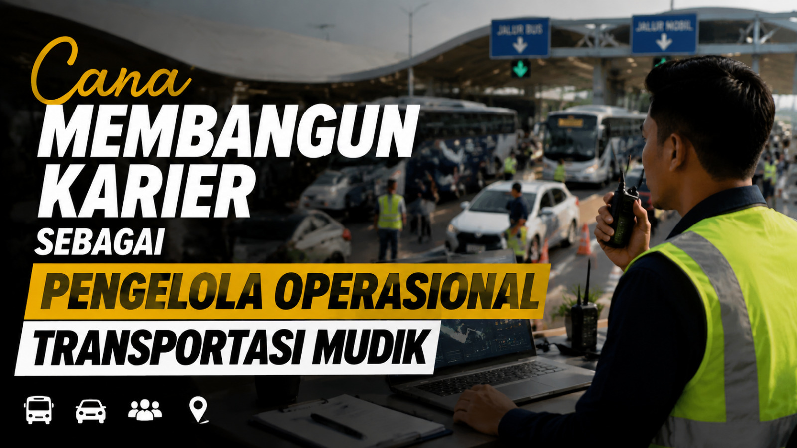 Cara Membangun Karier Sebagai Pengelola Operasional Transportasi Mudik