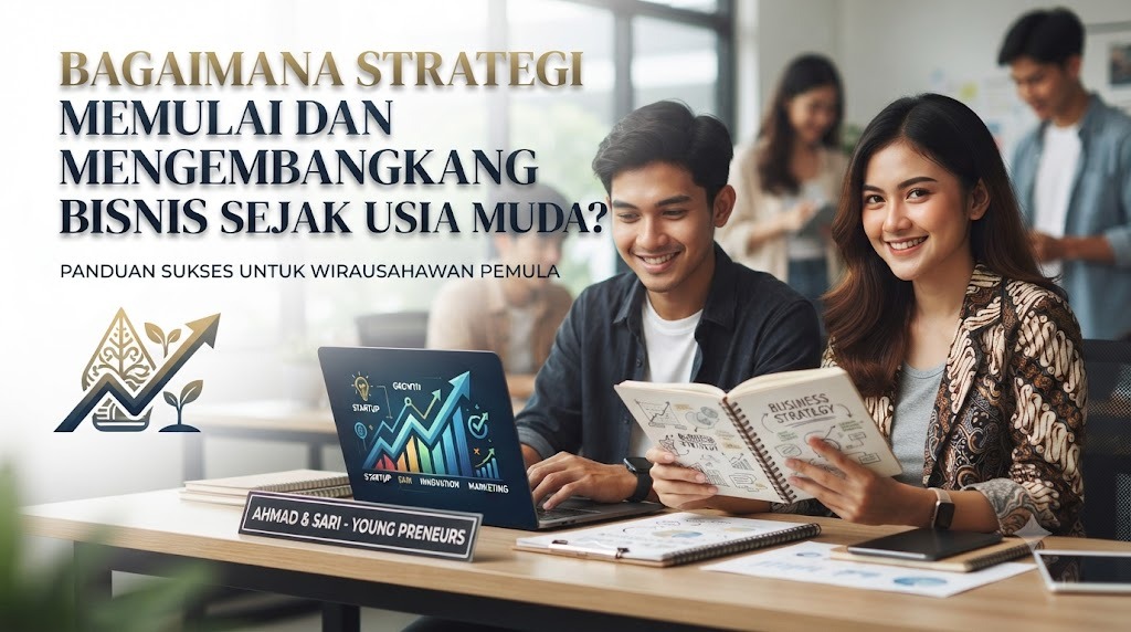 Bagaimana Strategi Memulai Dan Mengembangkan Bisnis Sejak Usia Muda?
