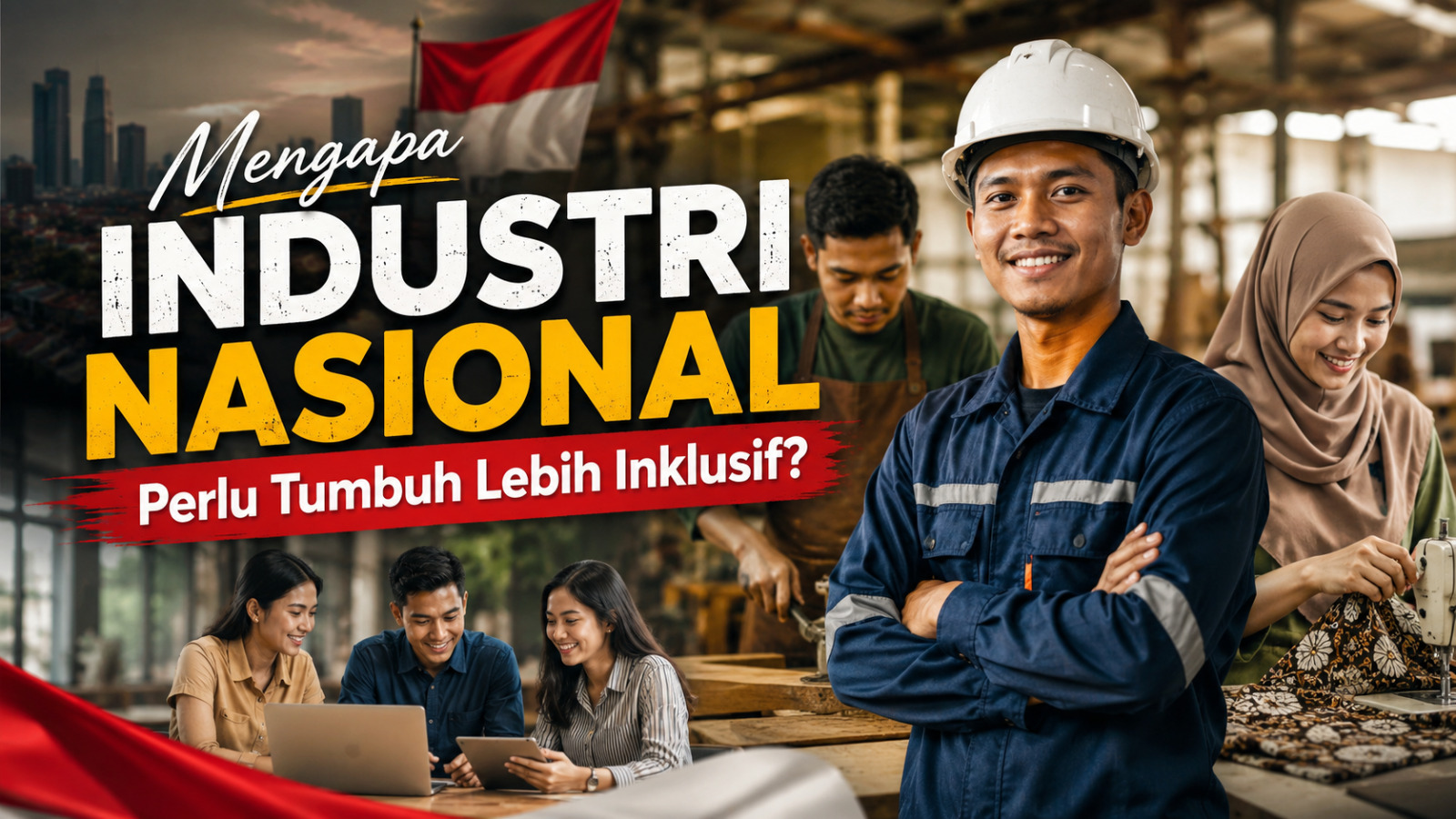Mengapa Industri Nasional Perlu Tumbuh Lebih Inklusif?