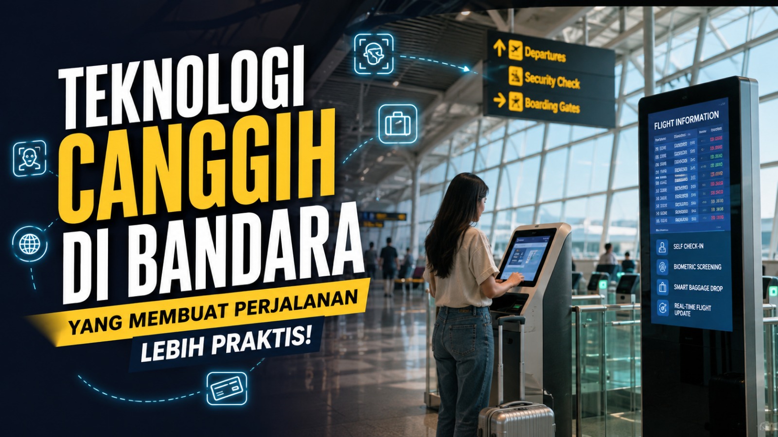 Teknologi Canggih di Bandara yang Membuat Perjalanan Lebih Praktis