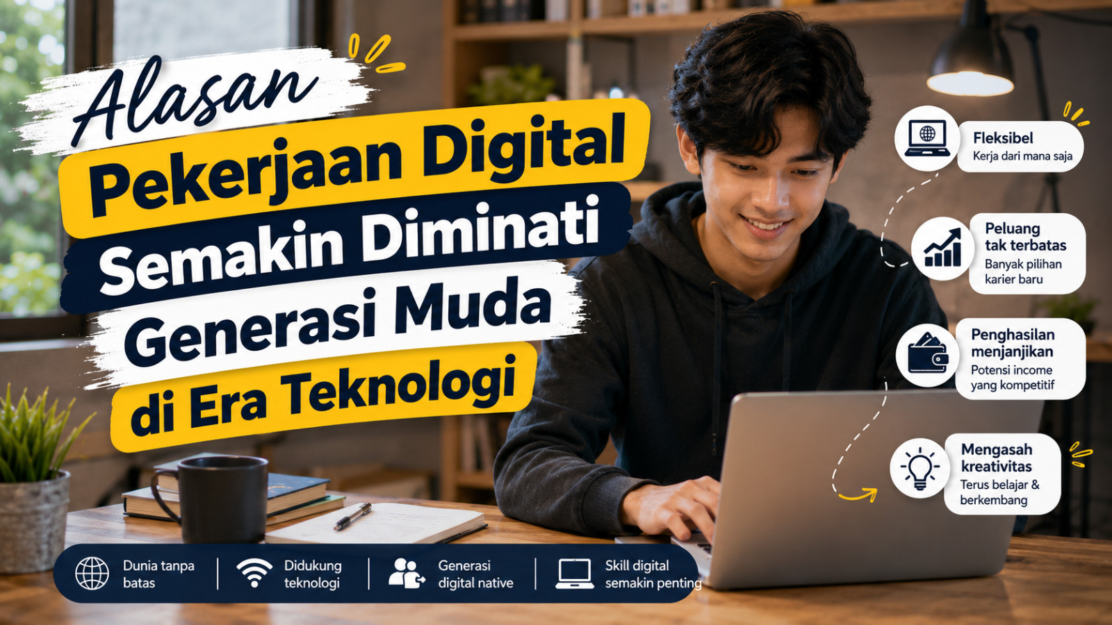 Alasan Pekerjaan Digital Semakin Diminati Generasi Muda di Era Teknologi