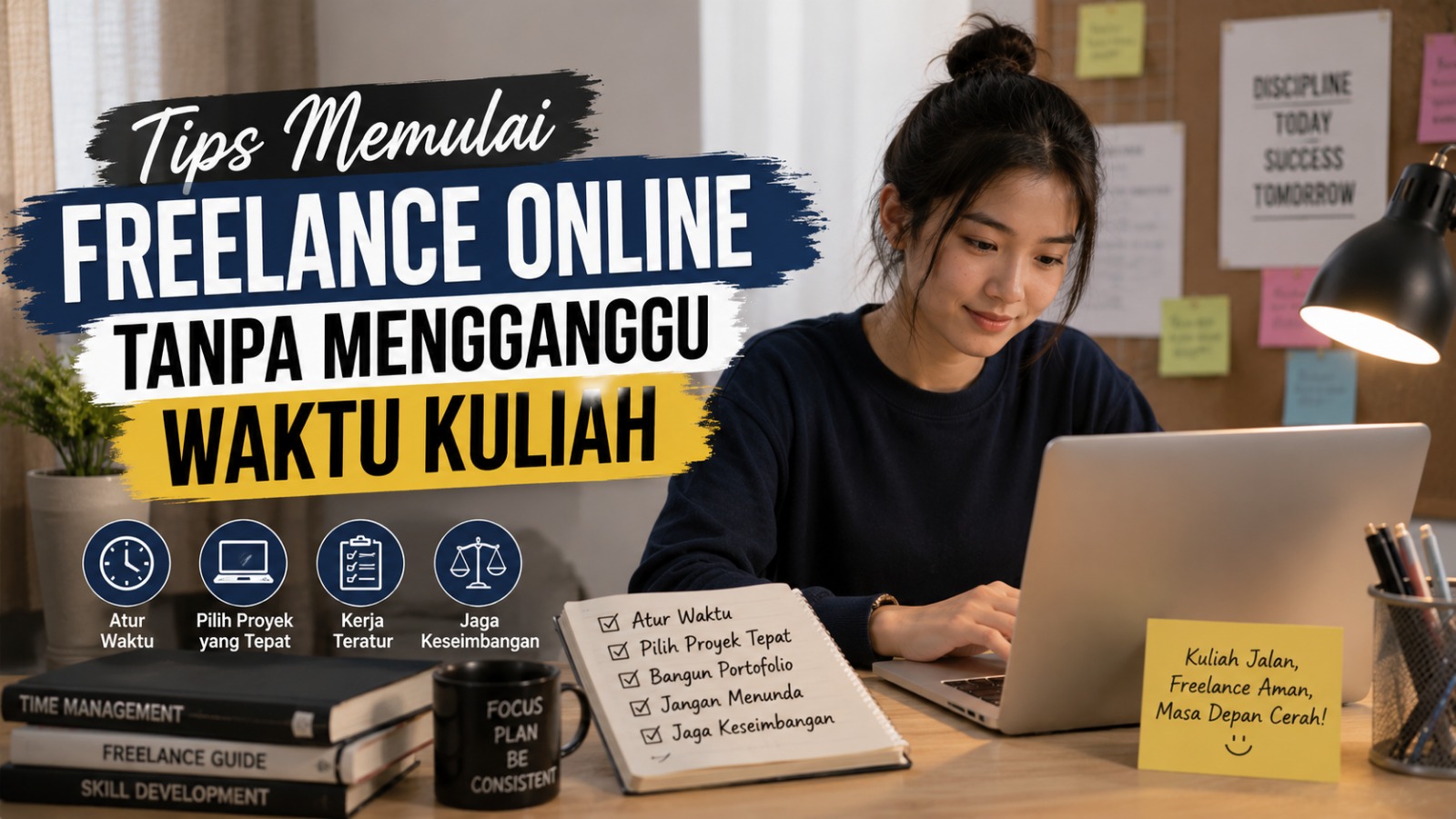 Tips Memulai Freelance Online Tanpa Mengganggu Waktu Kuliah