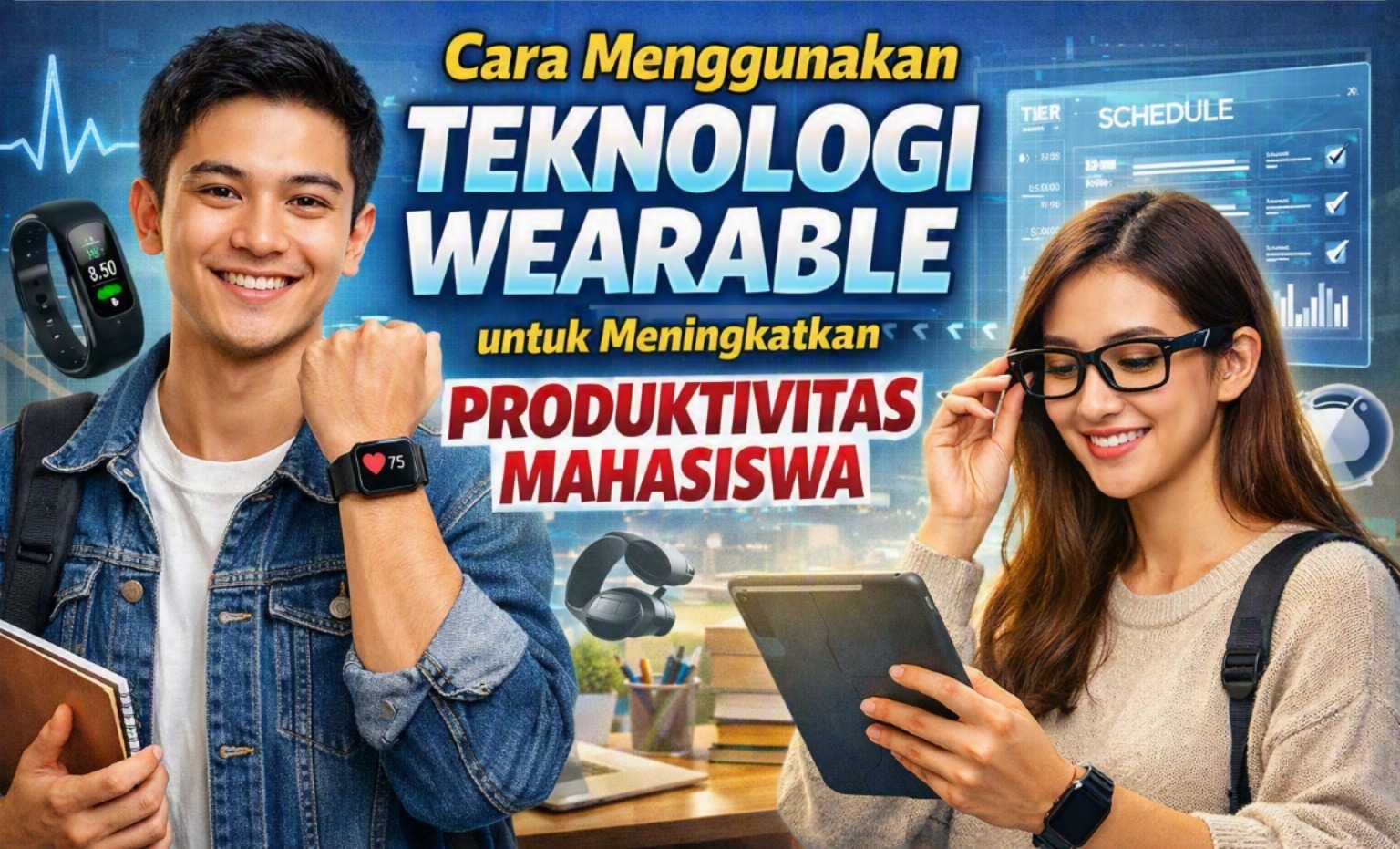Cara Menggunakan Teknologi Wearable untuk Meningkatkan Produktivitas Mahasiswa