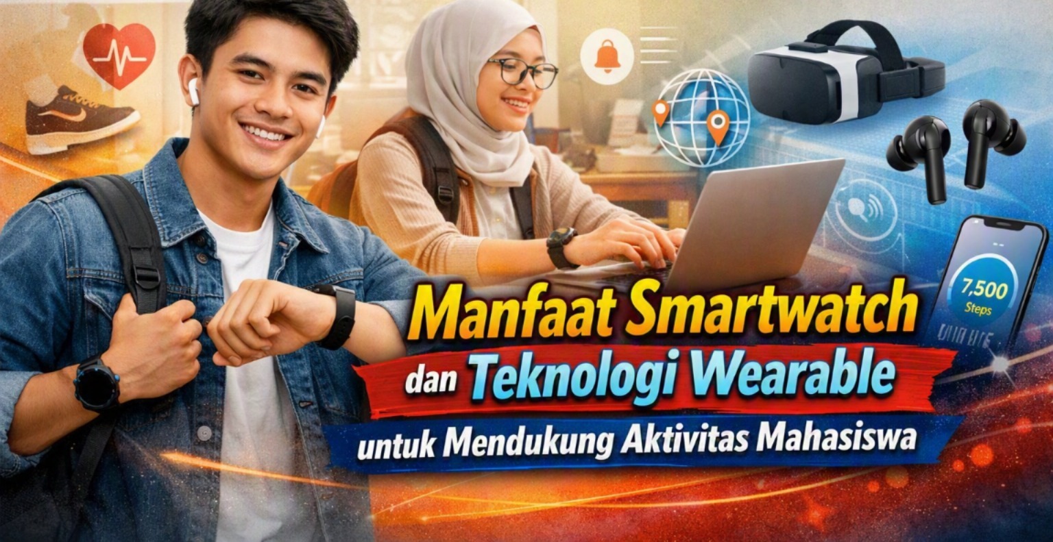 Manfaat Smartwatch dan Teknologi Wearable untuk Mendukung Aktivitas Mahasiswa