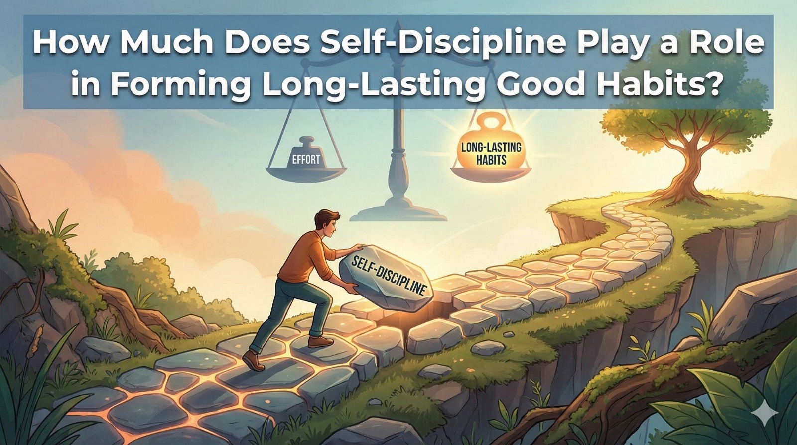 How Much Does Self-Discipline Play a Role in Forming Long-Lasting Good Habits?