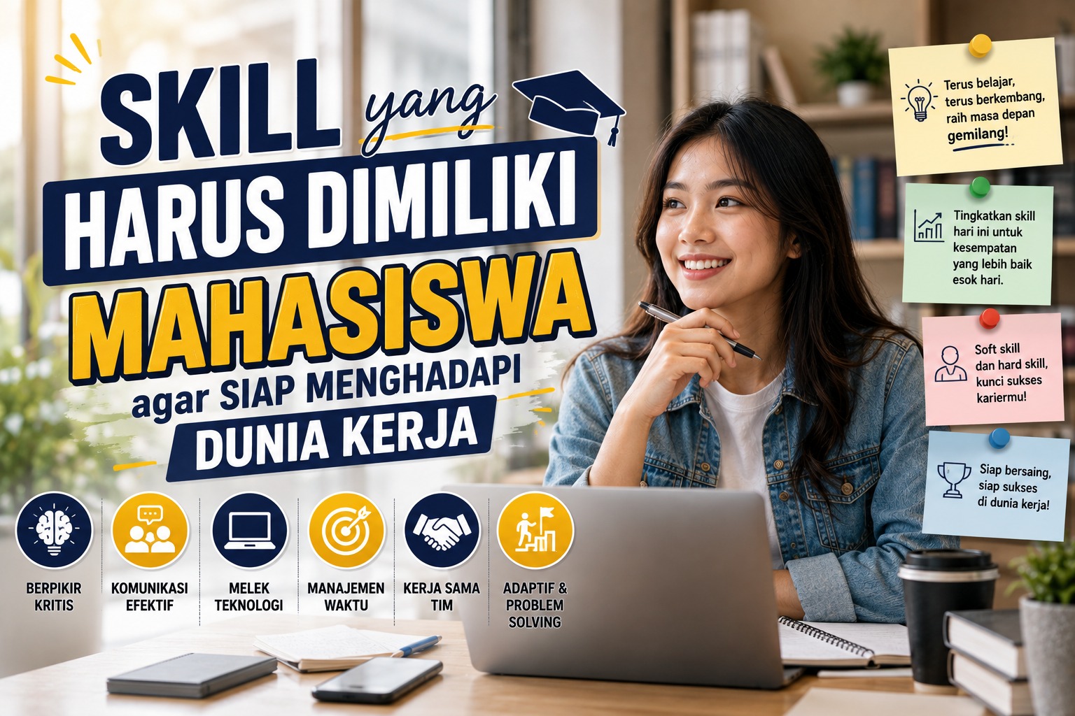Skill yang Harus Dimiliki Mahasiswa agar Siap Menghadapi Dunia Kerja
