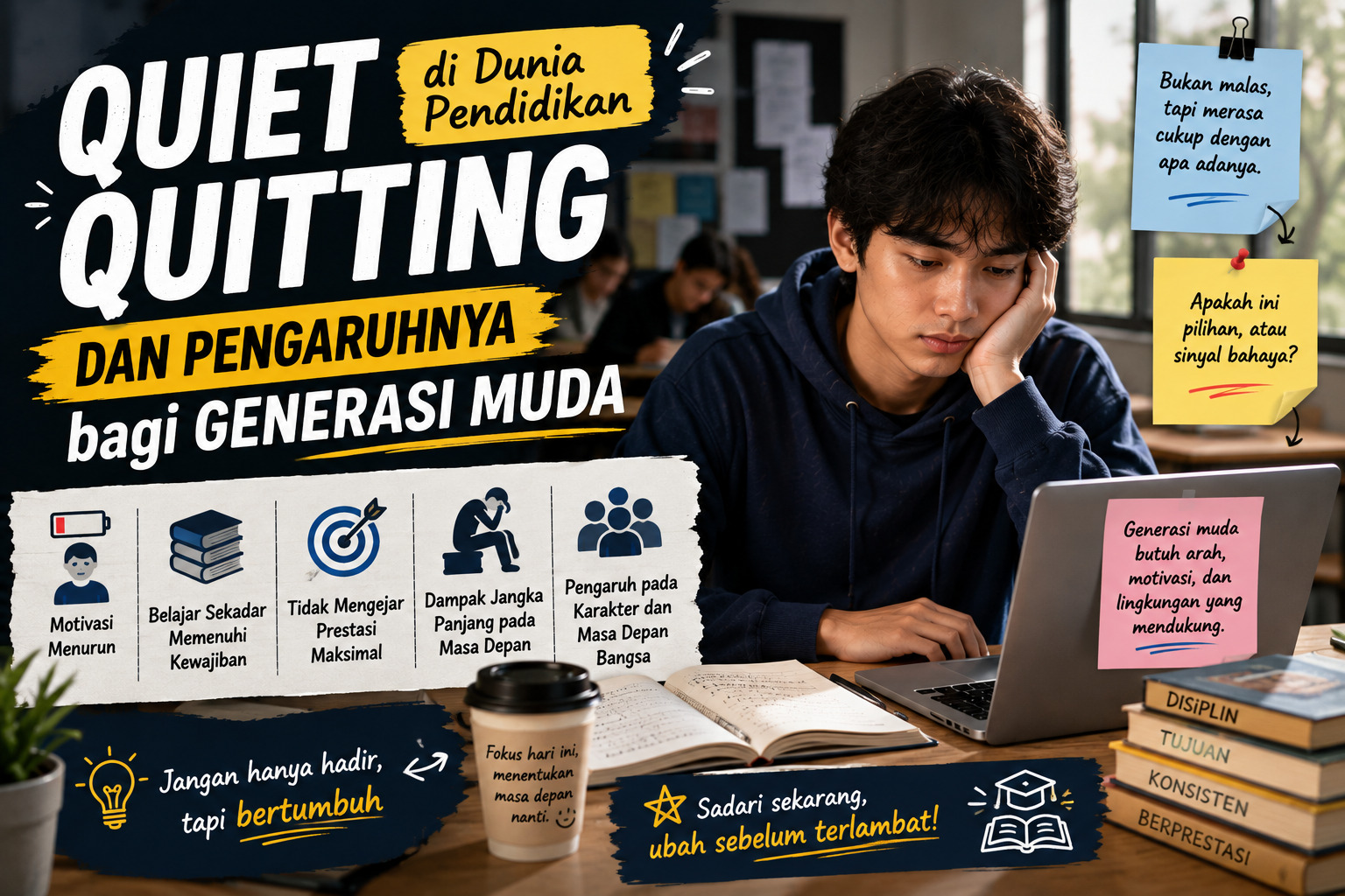 Quiet Quitting di Dunia Pendidikan dan Pengaruhnya bagi Generasi Muda