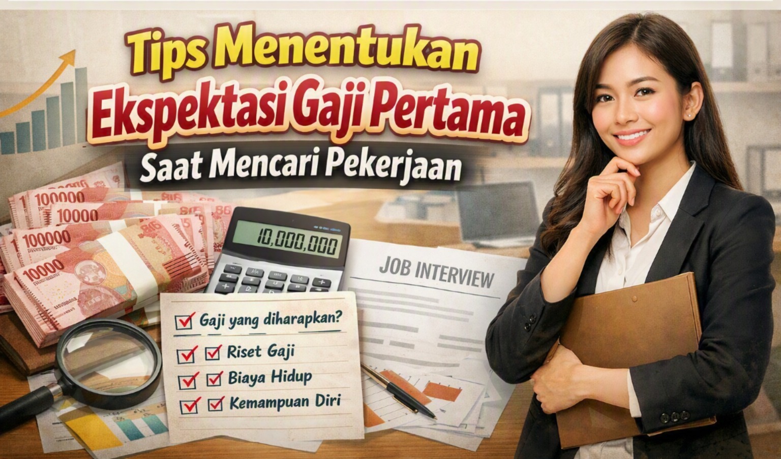 Tips Menentukan Ekspektasi Gaji Pertama Saat Mencari Pekerjaan