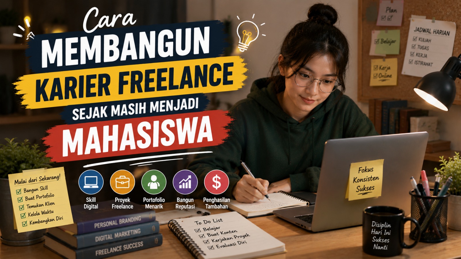 Cara Membangun Karier Freelance Sejak Masih Menjadi Mahasiswa